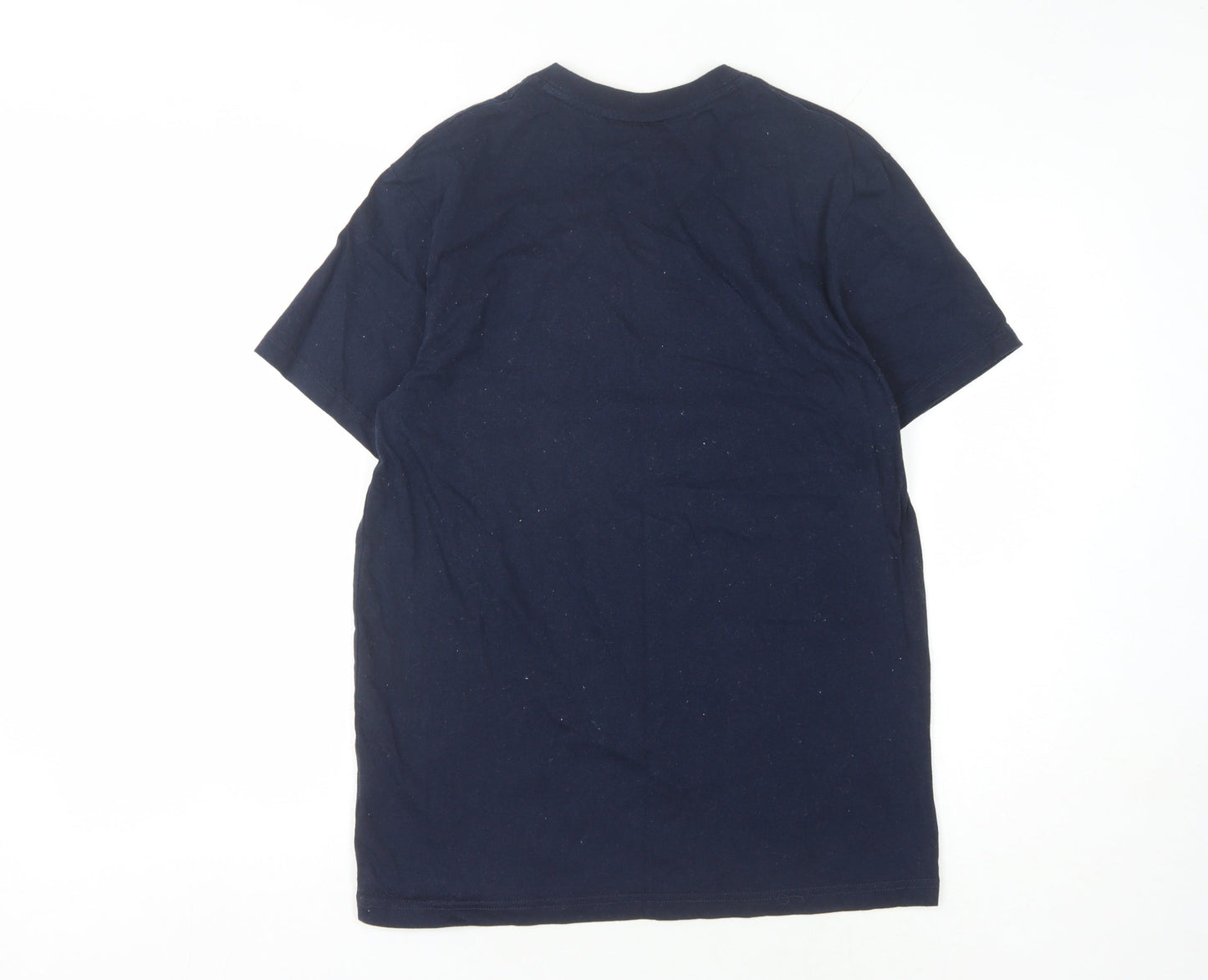 Manchester United Men's Blue M Cotton T-Shirt