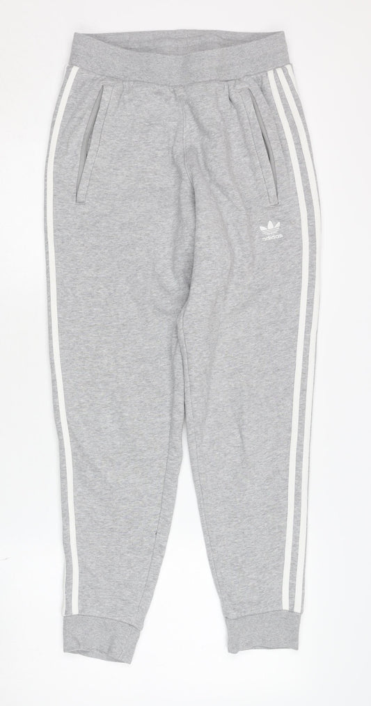 Adidas Men's Grey Jogger Trousers M