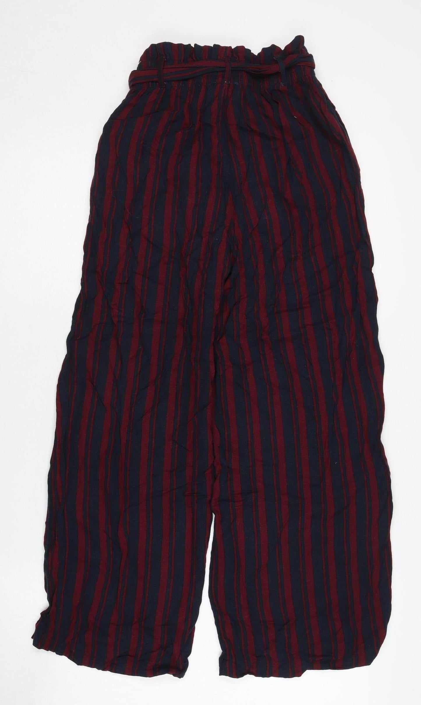 Hollister Women's Multicoloured Striped Trousers XS