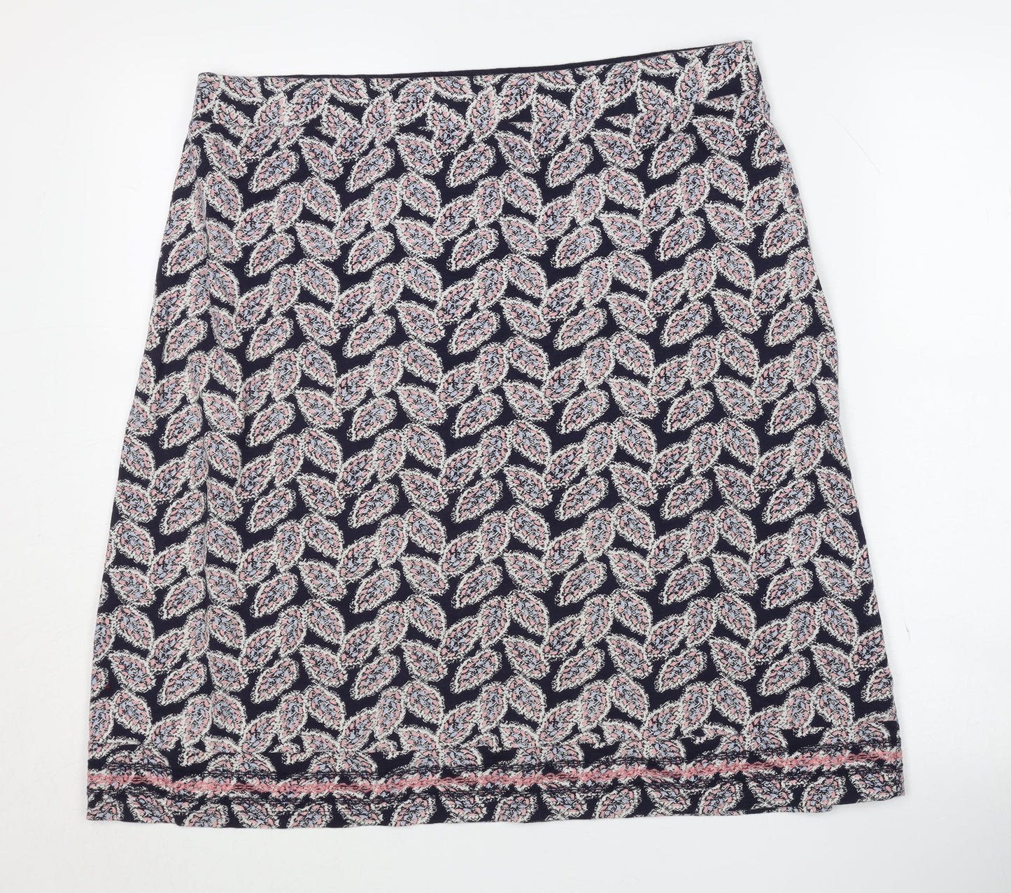 White Stuff Women's Multicoloured Floral Skirt Size 14