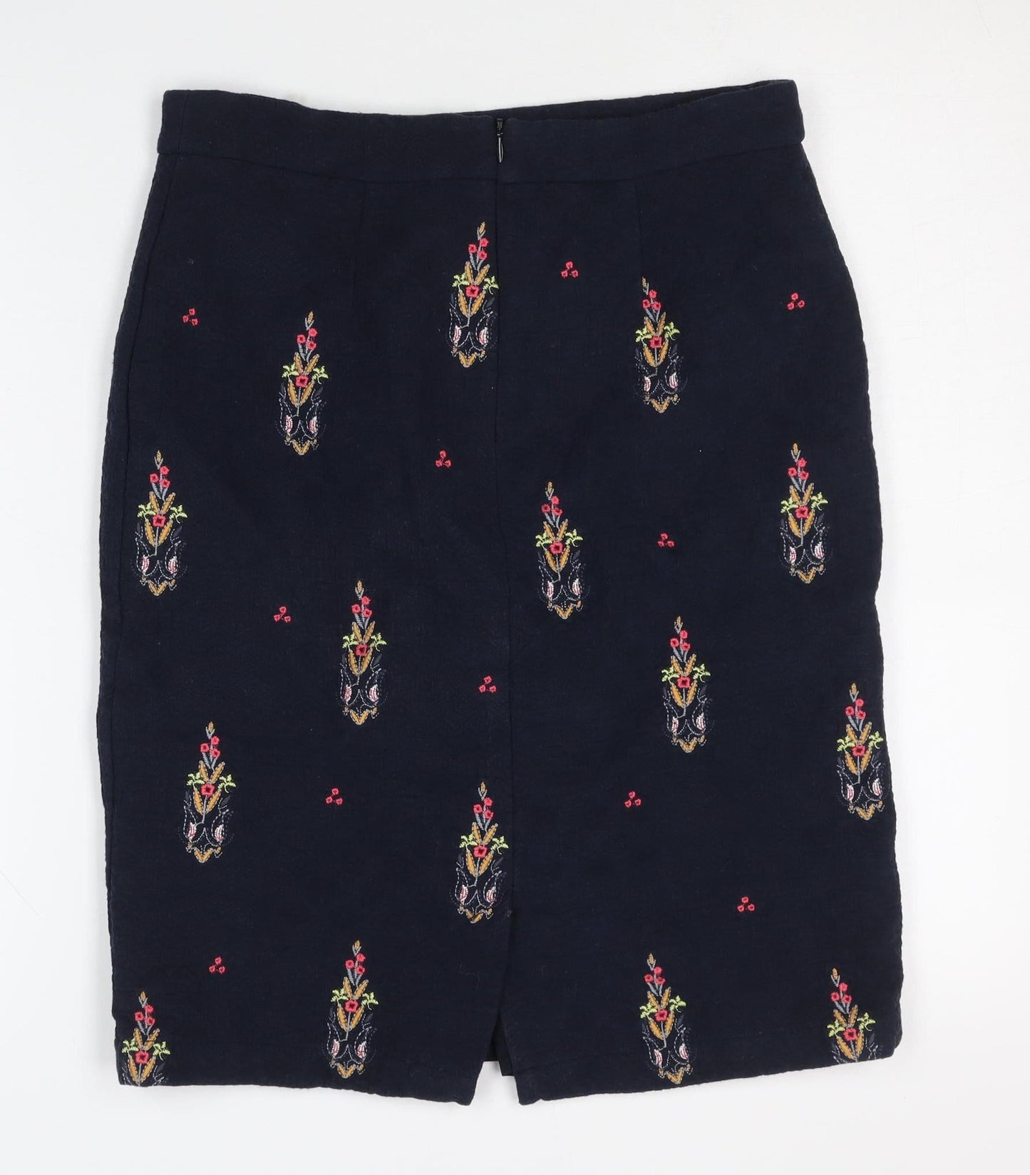 White Stuff Women's Multicoloured Size 8 Embroidered Skirt