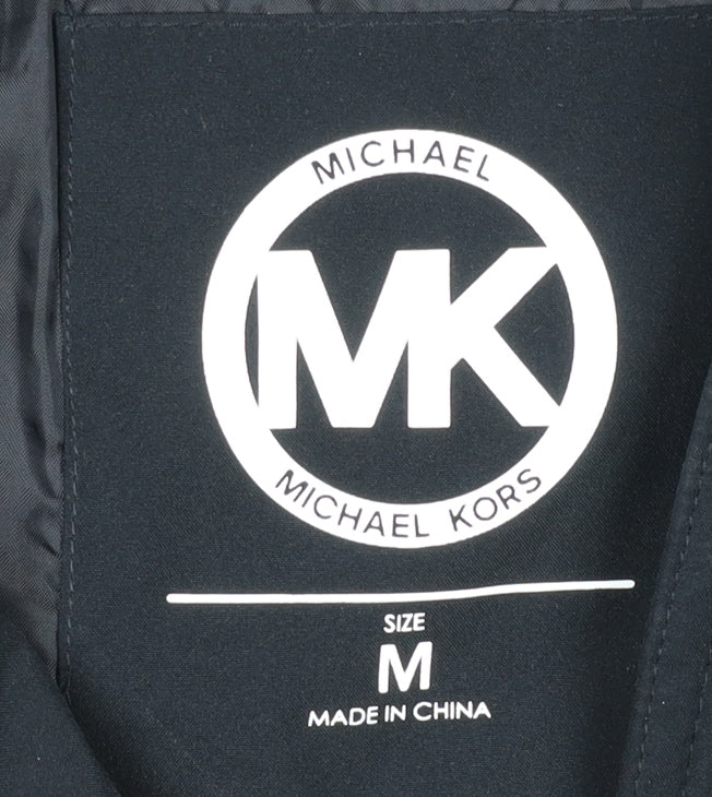 Michael Kors Women's Black Puffer Jacket Size M