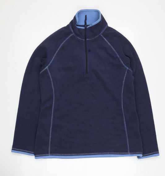 Mountain Warehouse Women's Blue Fleece Sweatshirt 14