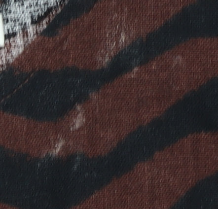 Marks and Spencer Women's Brown Chevron Shift Dress