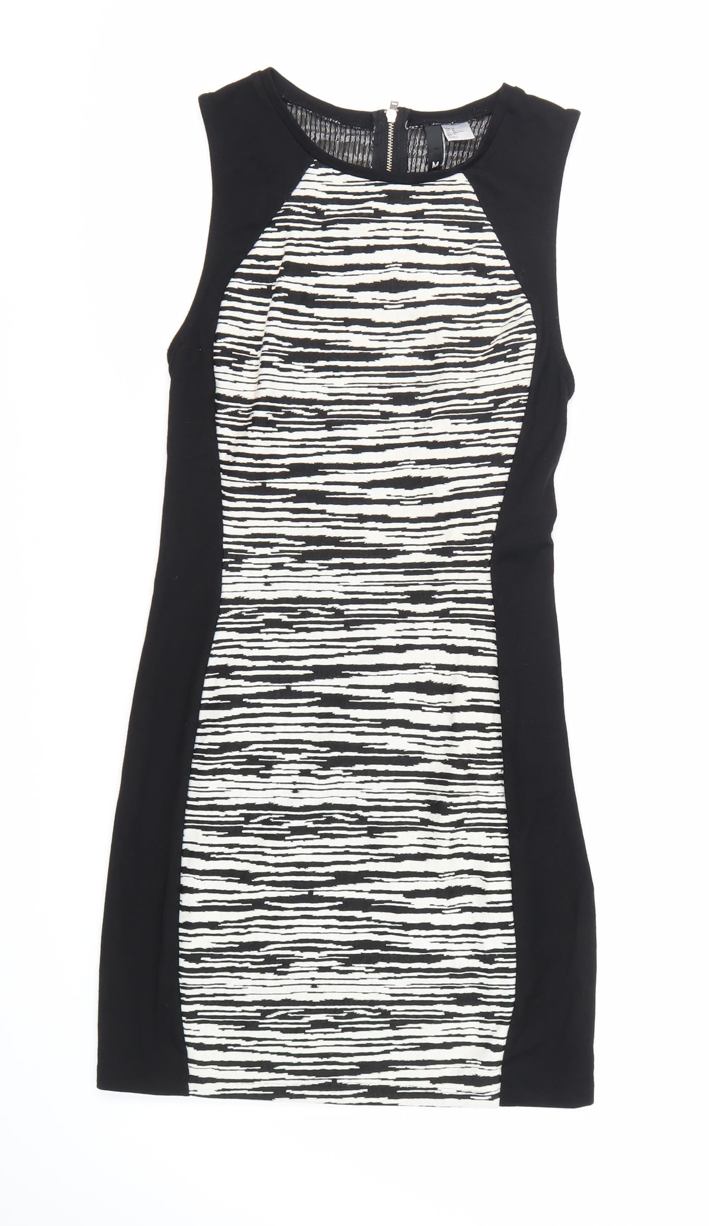Divided Women's Black Bodycon Dress Size 12