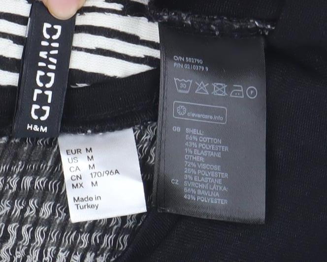 Divided Women's Black Bodycon Dress Size 12