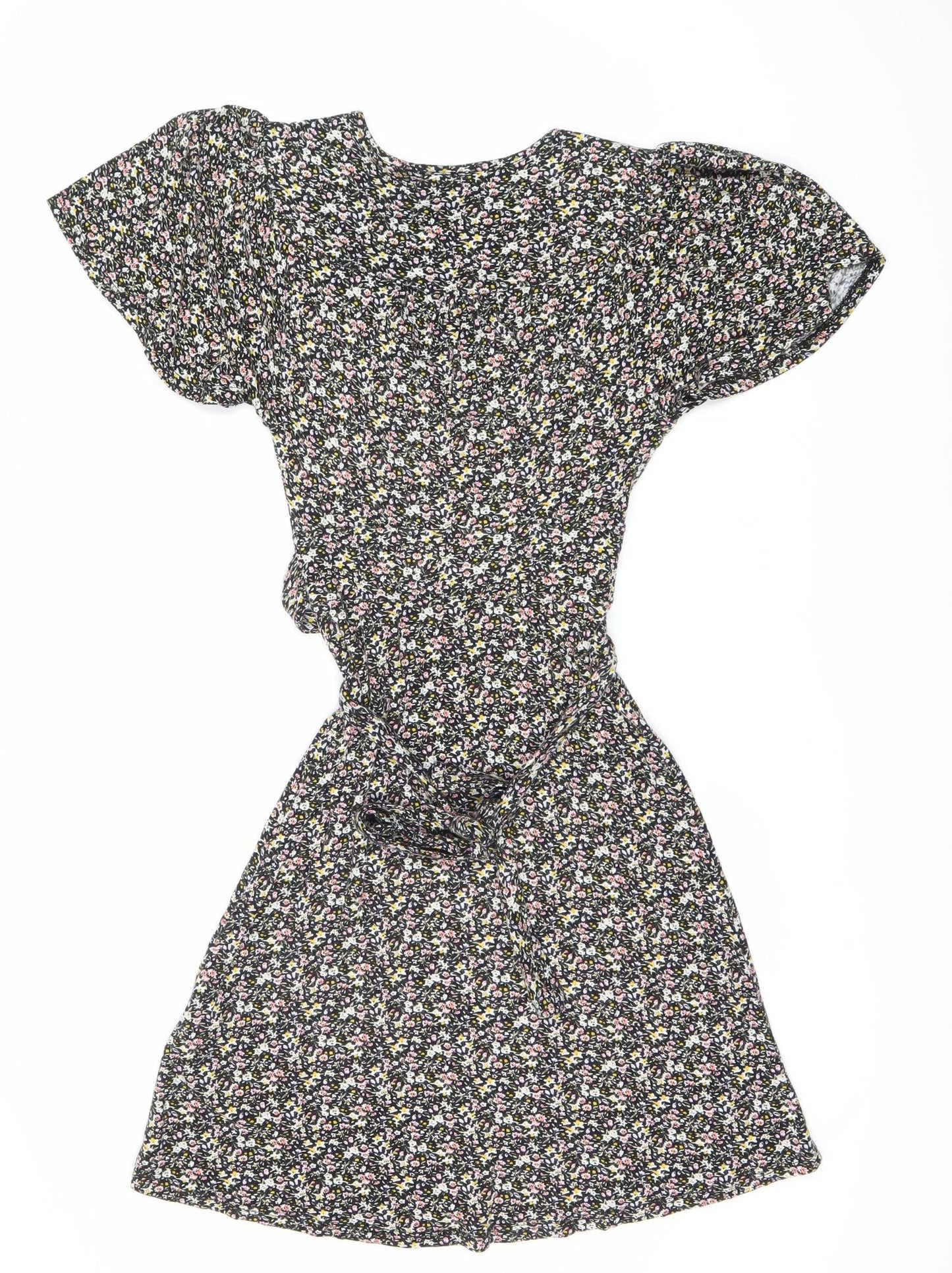 Warehouse Women's Multicoloured Floral Dress Size 6