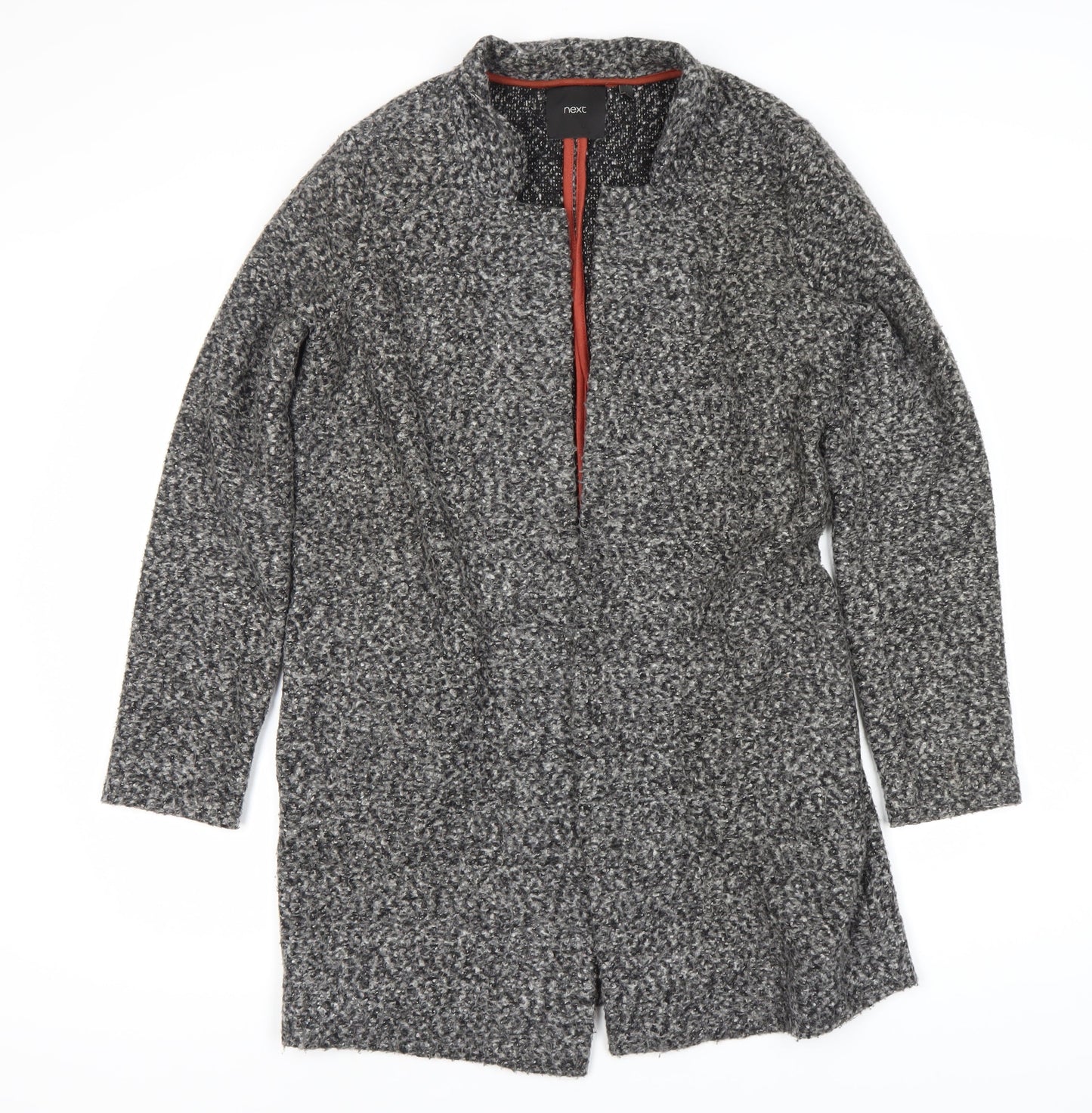 Next Women's Grey Coat Size 10 Long Sleeve