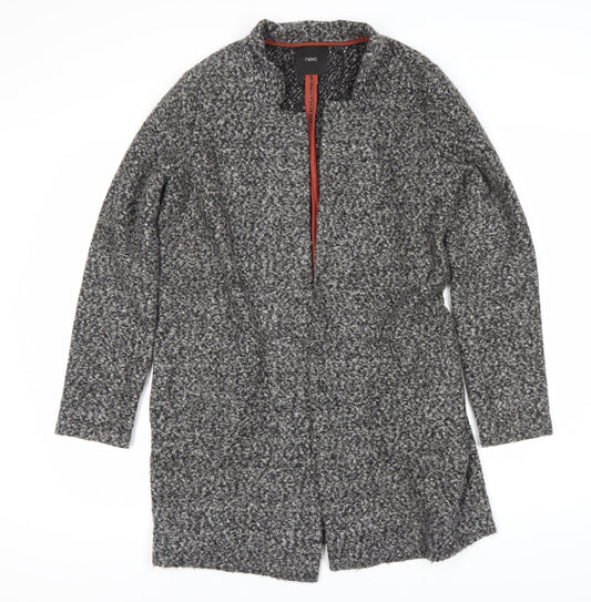 Next Women's Grey Coat Size 10 Long Sleeve