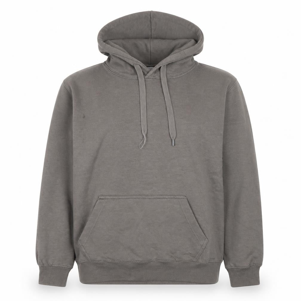 Pull&Bear Womens Grey XS Hoodie with Drawstring and Hood