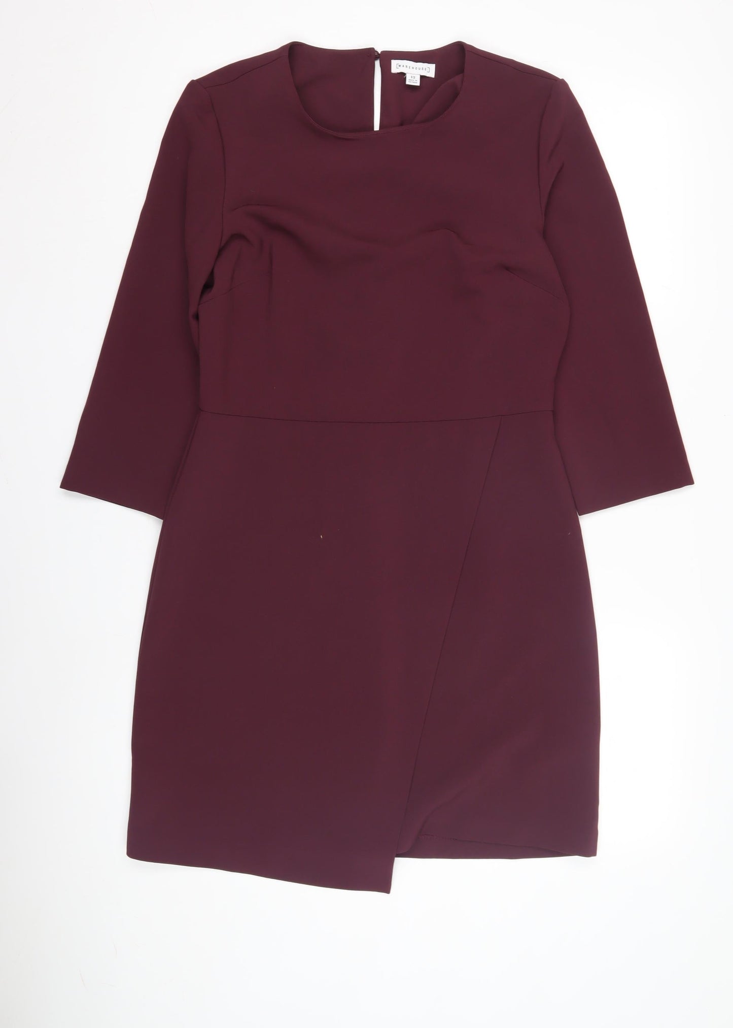 Warehouse Women's Purple Sheath Dress Size 12