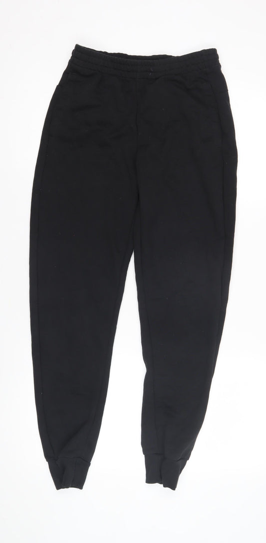 Adidas Unisex Kids Black Jogger Trousers 13-14 Years