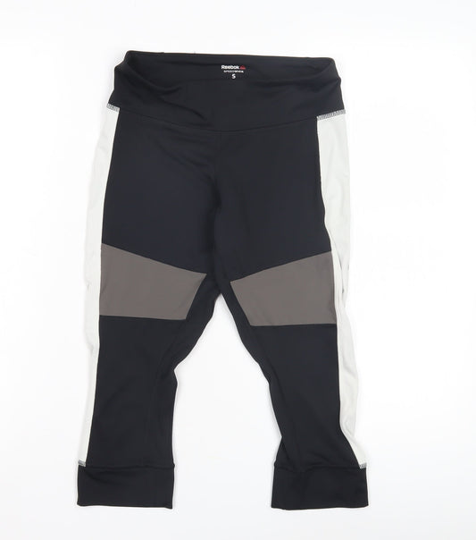 Reebok Women's Black Compression Leggings, Size S