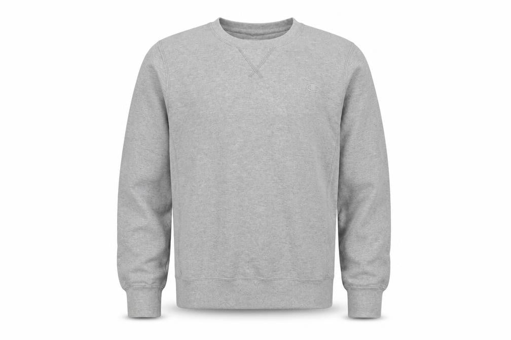 Unisex Adults UK M Regular Champion Grey Pullover Sweatshirt