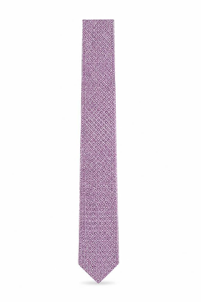 Marks and Spencer Men's Purple Silk Slim Tie