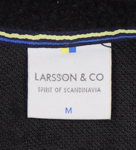 Larsson & Co Men's Black Full Zip Jacket - M