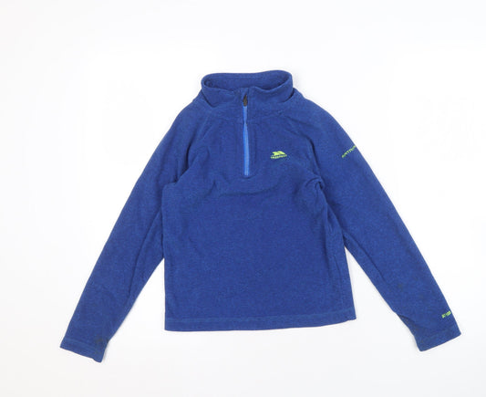 Trespass Boys' Blue Lightweight Sweatshirt, Size 7-8
