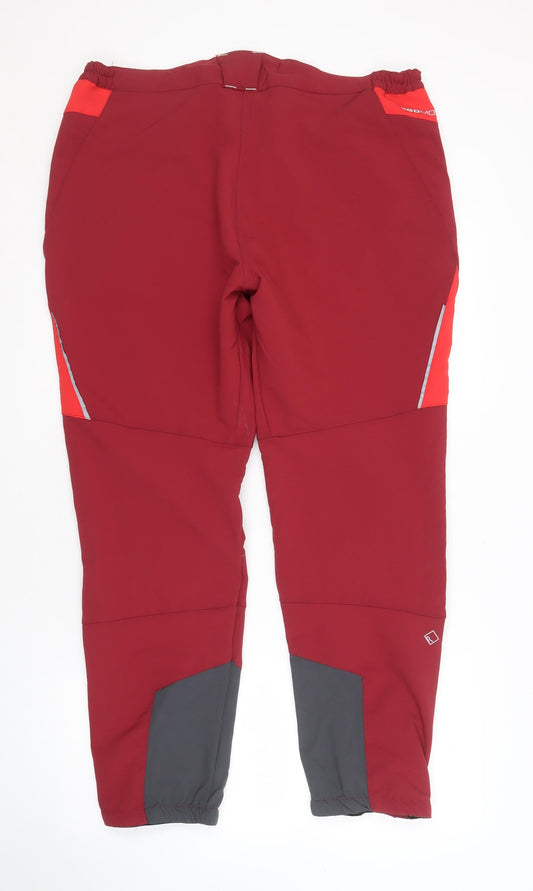Regatta Men's Red Snow Pants 3XL with Zip Pockets