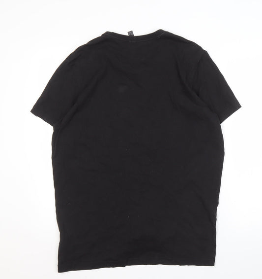 Adidas Men's Black XL Camouflage T-Shirt