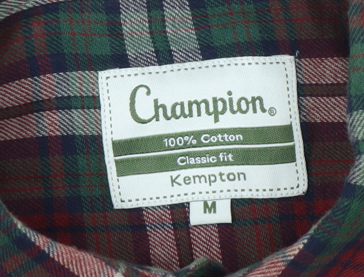 Champion Men's Multicoloured Plaid Shirt M