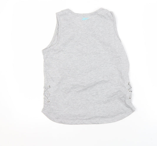 Reebok Girls Grey Tank Top Size 14-15 Years