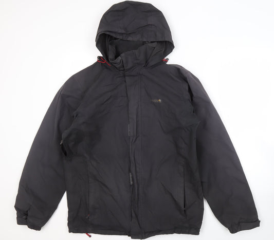 Regatta Men's Black Parka Jacket M Hooded Waterproof