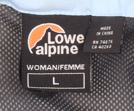 Lowe Alpine Women's Blue Nylon Jacket - Size L