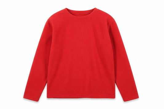 Peter Storm Boys Red Fleece Pullover Sweatshirt, Size 13