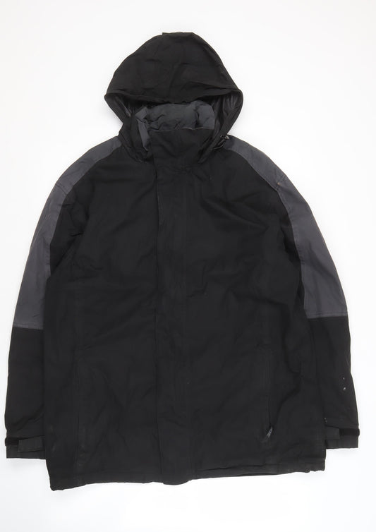 Regatta Men's Black Waterproof 3-in-1 Jacket - L