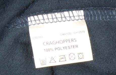 Craghoppers Men’s Blue Fleece 1/2 Zip Sweatshirt M