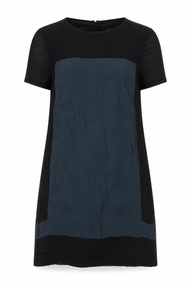 French Connection Women’s Black Colourblock Shift Dress 10