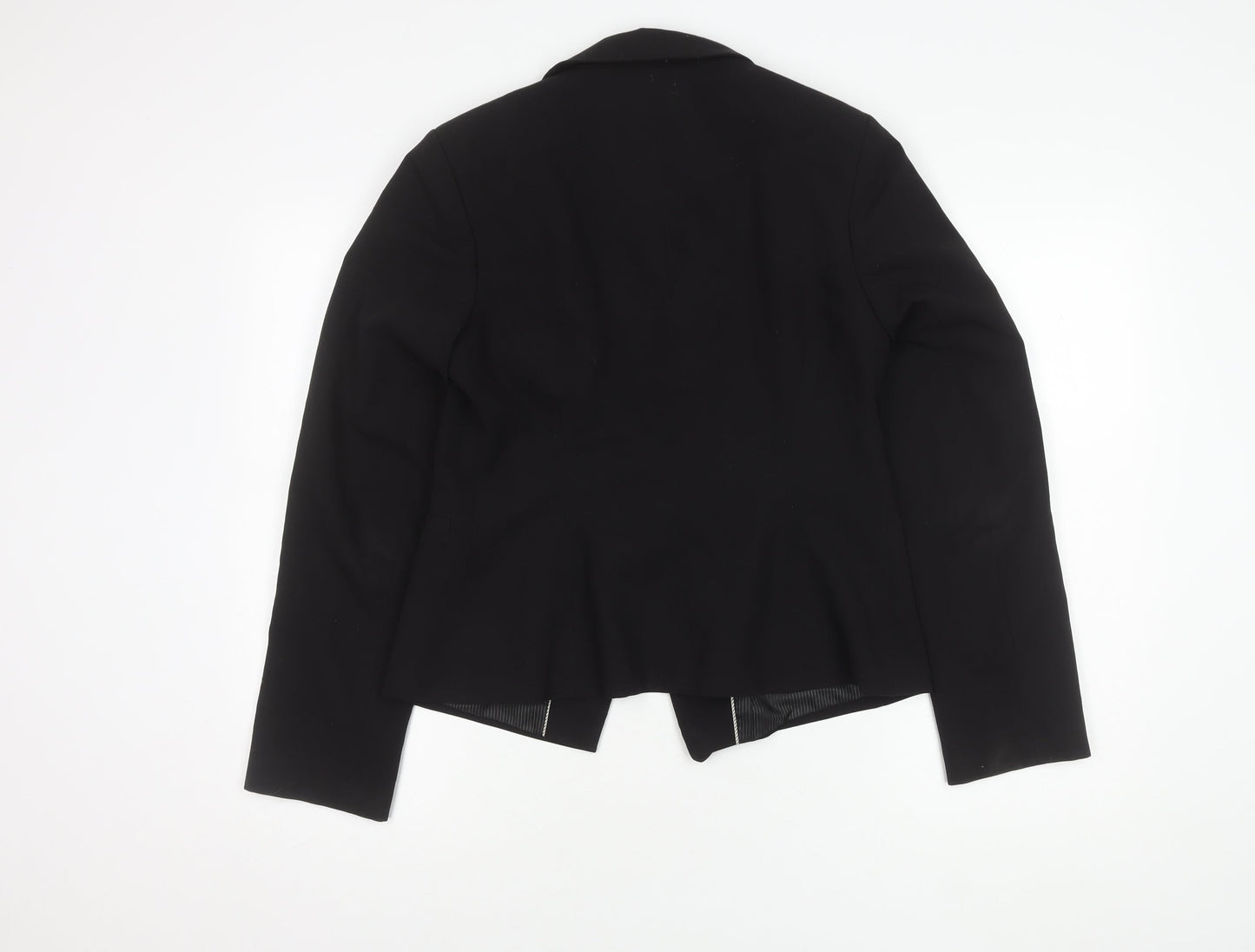 Principles Black Women's Blazer Size 12 Regular Fit