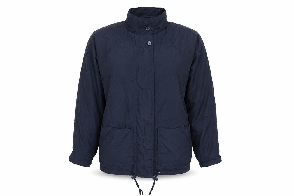 BHS Women's Navy Nylon Jacket Size 10