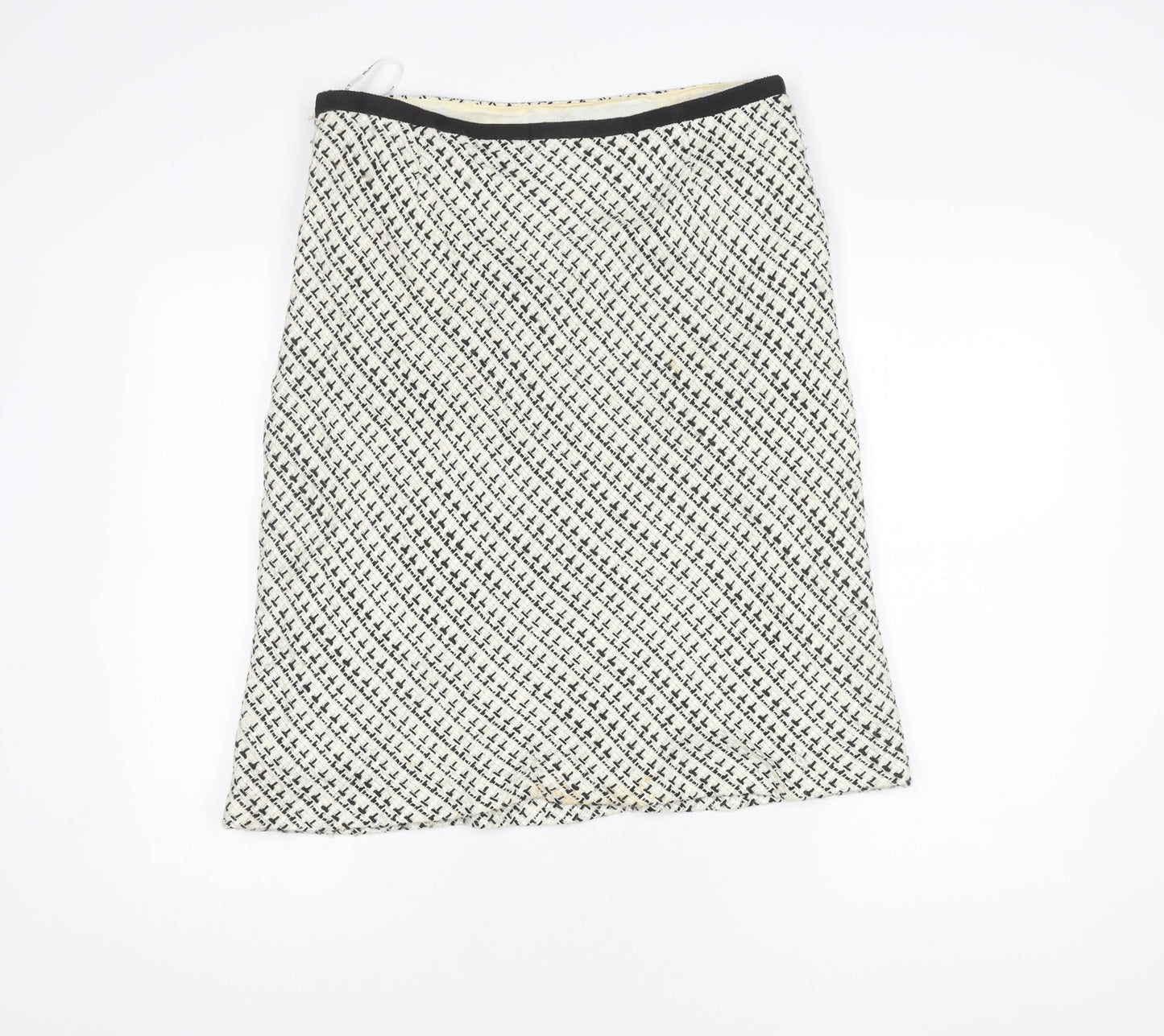 Planet Women's Multicoloured A-Line Check Skirt, Size 12