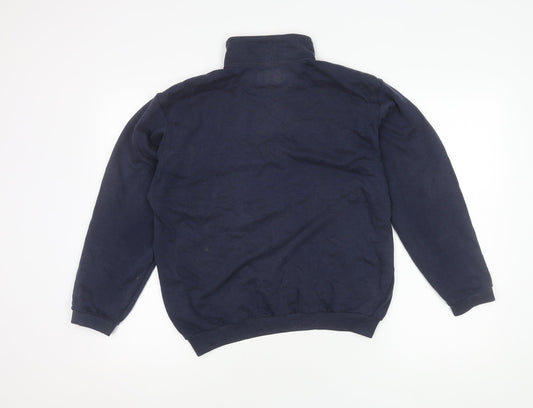 Champion Red, Blue & Grey Striped Sweatshirt, Unisex Adults, Size 164