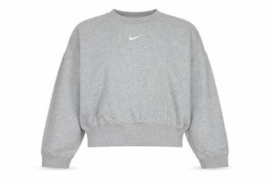 Unisex Adults UK M Regular Nike Grey Pullover Sweatshirt