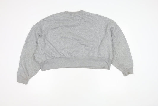 Nike Grey Unisex Crew Neck Sweatshirt M