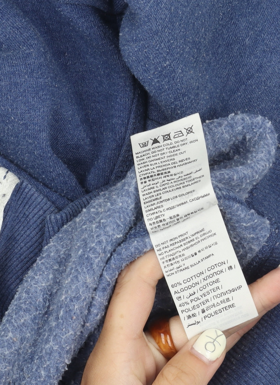 Superdry Unisex Blue Osaka 6 Hoodie Jacket XL