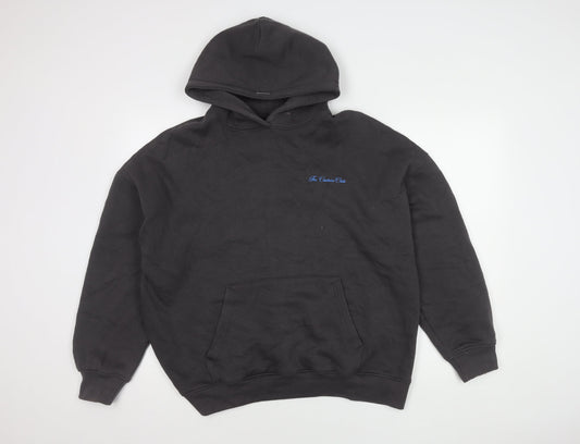 Couture Unisex Black Pullover Hoodie, 4 Plus, Urban Style