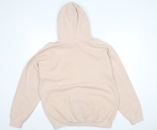 Topshop Women's Beige Pullover Hoodie S