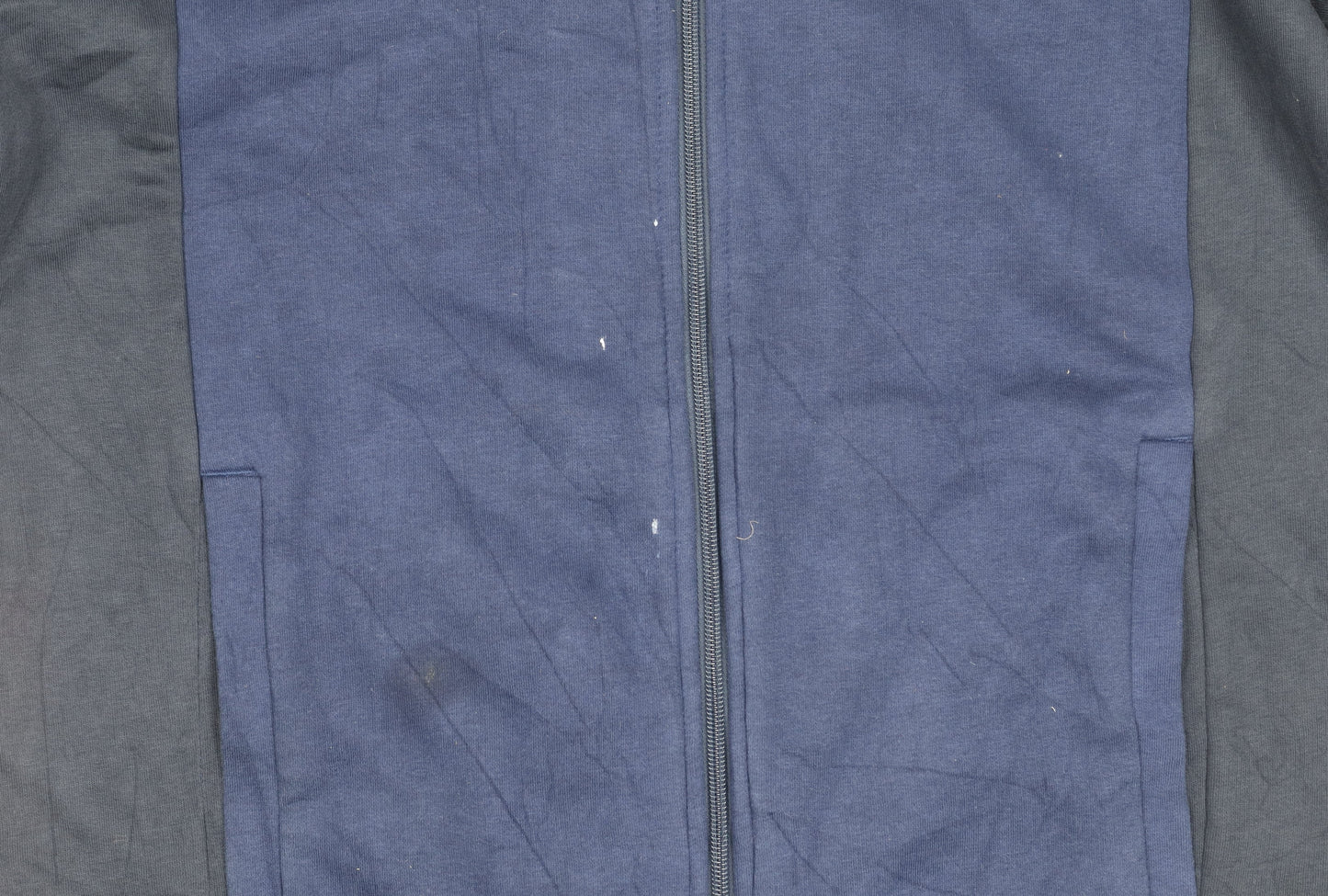 Calvin Klein Men's Blue Cotton Jacket, Size L, Casual