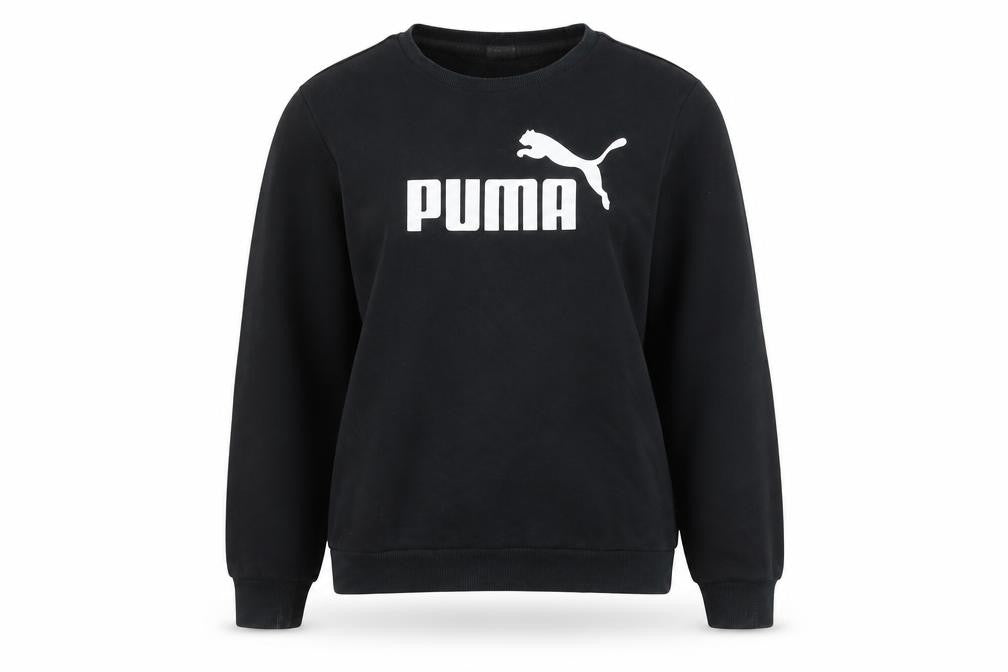 Unisex Adults UK M Regular PUMA Black Pullover Sweatshirt