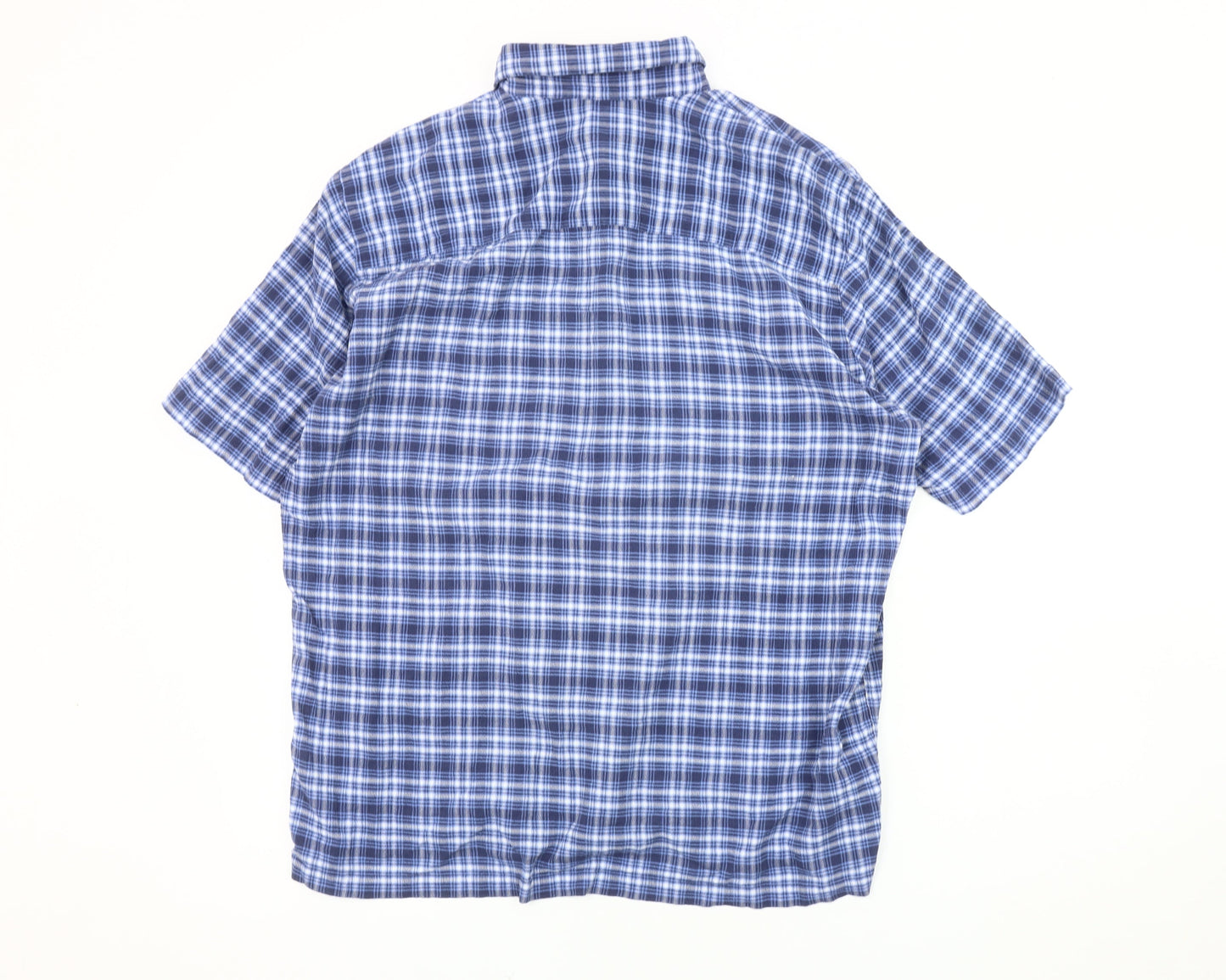 Marc O'Polo Men's Blue Checkered Shirt XL Casual