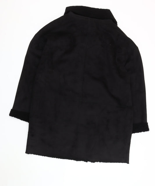 Centigrade Women's Black XL Coat Relaxed Fit