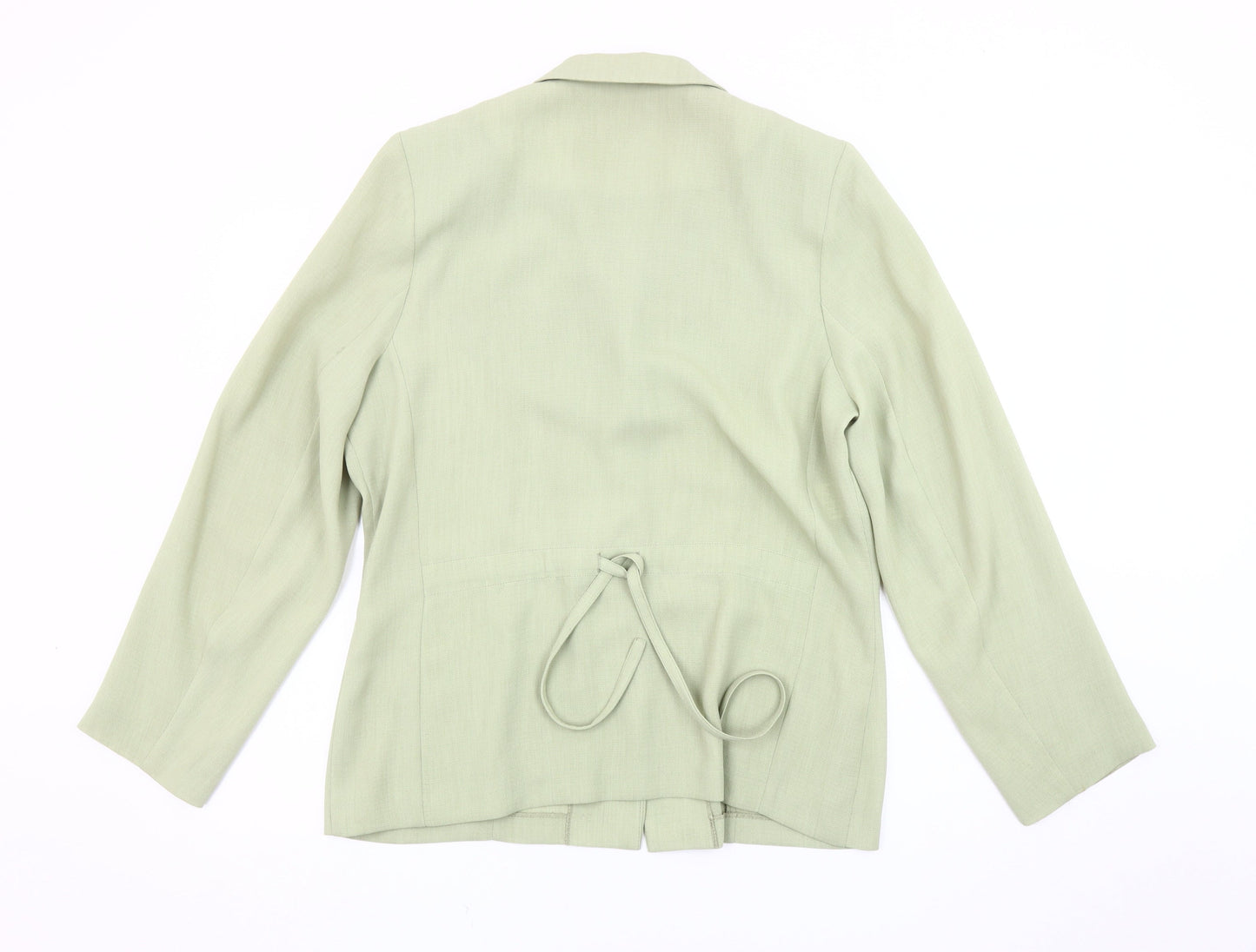 Amaranto Women's Green Blazer Size 16