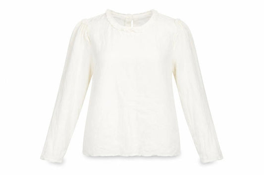 Womens UK Size M United Colors of Benetton White Viscose Blouse