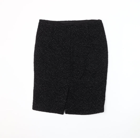 Marks and Spencer Women's Black Pencil Skirt Size 12