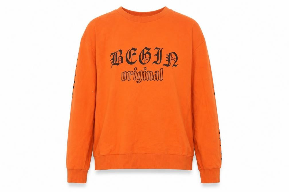 H&M Women's Orange Long Sleeve T-Shirt - Size M