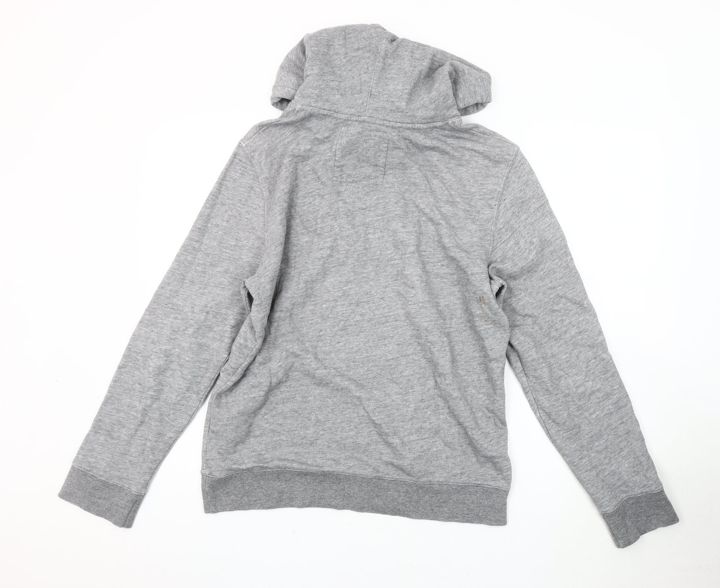 H&M Men’s Grey Hoodie S - Casual Pullover NYC Style