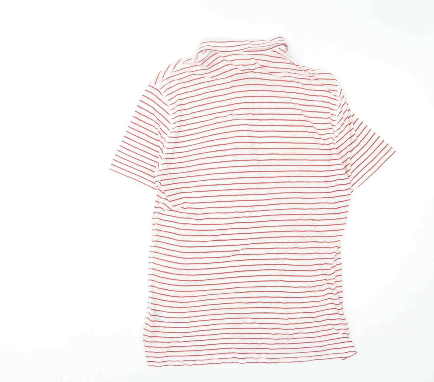 Armani Jeans Women’s Red Striped Polo Size 12
